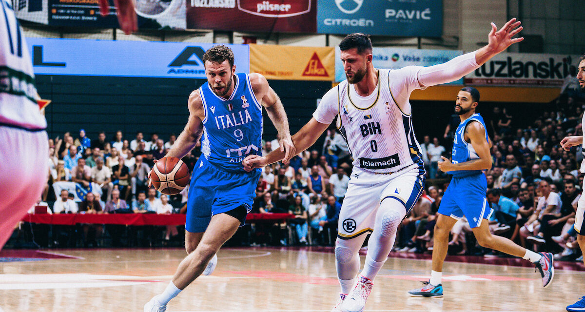 BM AZZURRO/ LE PAGELLE: Mannion e Melli ci provano, Nurkic e Alibegovic lanciano la Bosnia – di Eugenio Petrillo