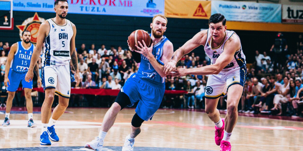 BM Azzurro / Qualificazioni World Cup – Un’Italia imprecisa cade in Bosnia 78-76 – di Giovanni Bocciero