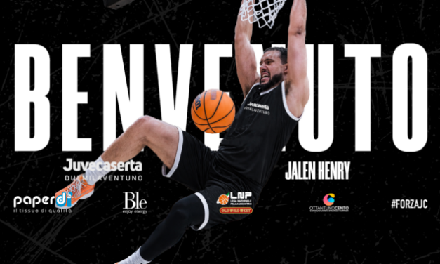 JuveCaserta, ecco il primo americano: ufficiale la firma di Jalen Henry