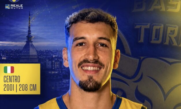 Basket Torino, un nuovo lungo a disposizione di coach Moretti: é fatta per Angelo Del Chiaro