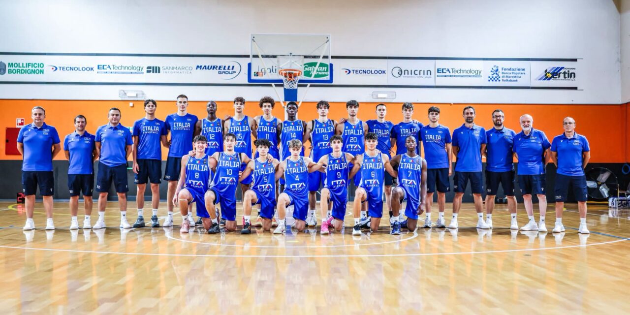 BM Azzurro | Europeo Under 16, scelti i 12 Azzurri: esordio il 7 agosto contro la Lettonia