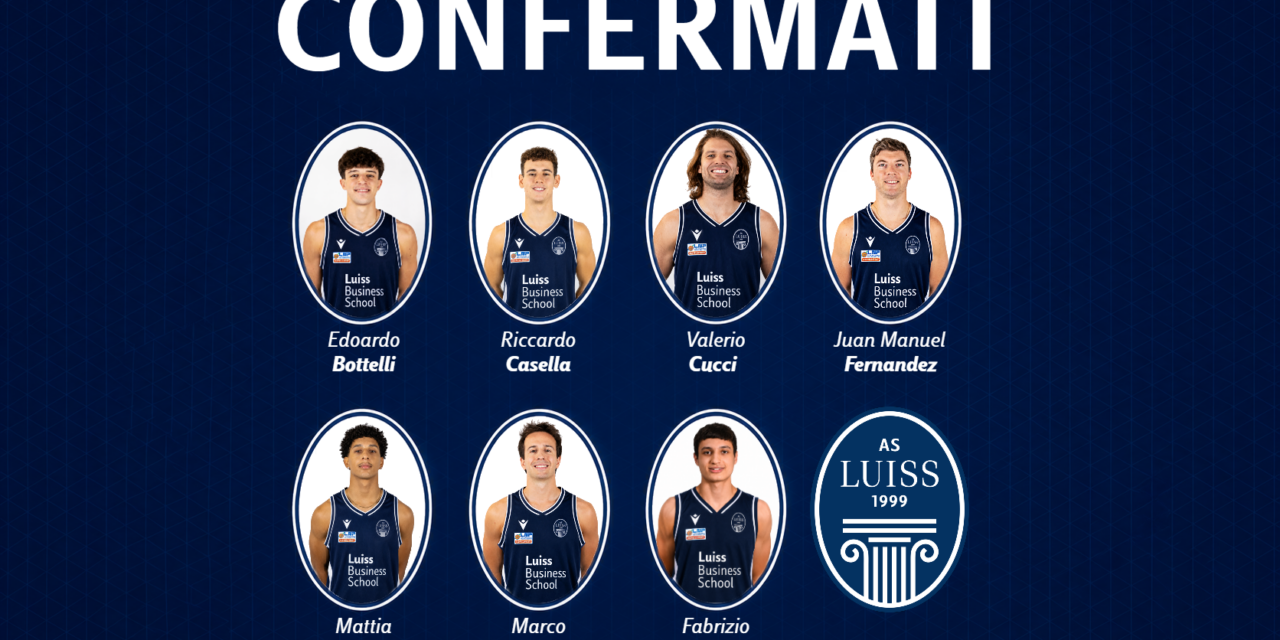 Luiss Roma, sette conferme nel roster per il 2026/2027
