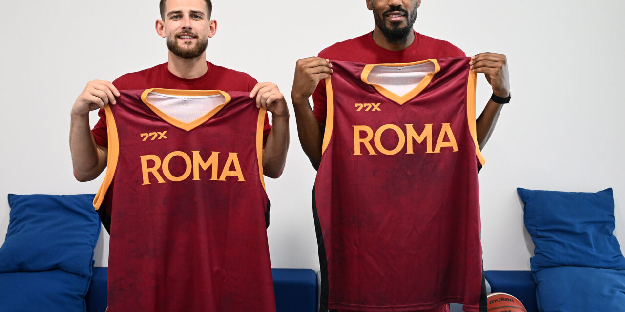 BC Roma, presentati Paul Watson ed Erik Stevenson: “Venire a giocare nella Capitale una grande opportunità. Ci sono i presupposti per una grande stagione”