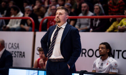 Pistoia, risolto il contratto di coach Tommaso Della Rosa