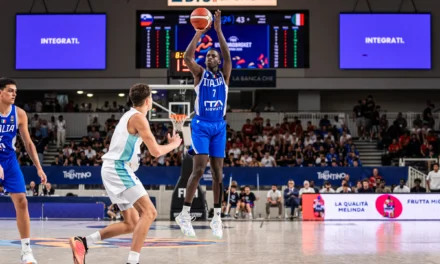 BM Azzurro – Europeo U18, l’Italia è d’argento: non basta Niang contro la Slovenia – di Giovanni Bocciero