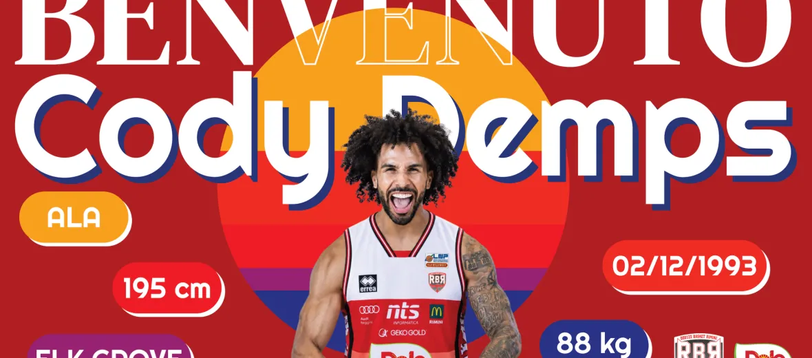 Rimini chiude il roster: ufficiale la firma di Cody Demps