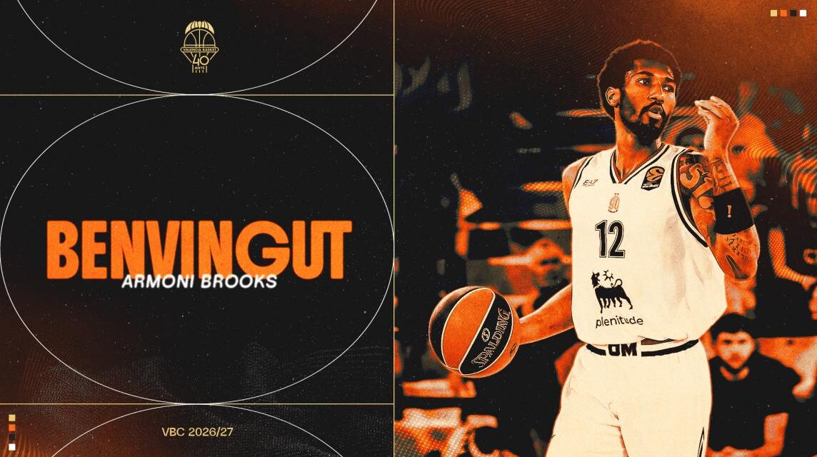BM Mercato | Valencia Basket, ufficiale Armoni Brooks: arriva in prestito dall’ASVEL