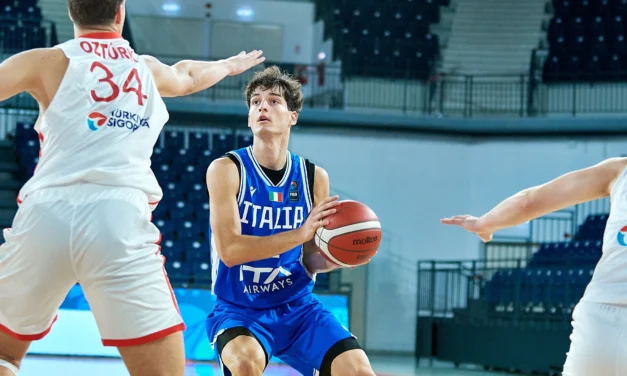 BM Azzurro – Europeo U16, Italia superata dalla Turchia 77-69 – di Giovanni Bocciero