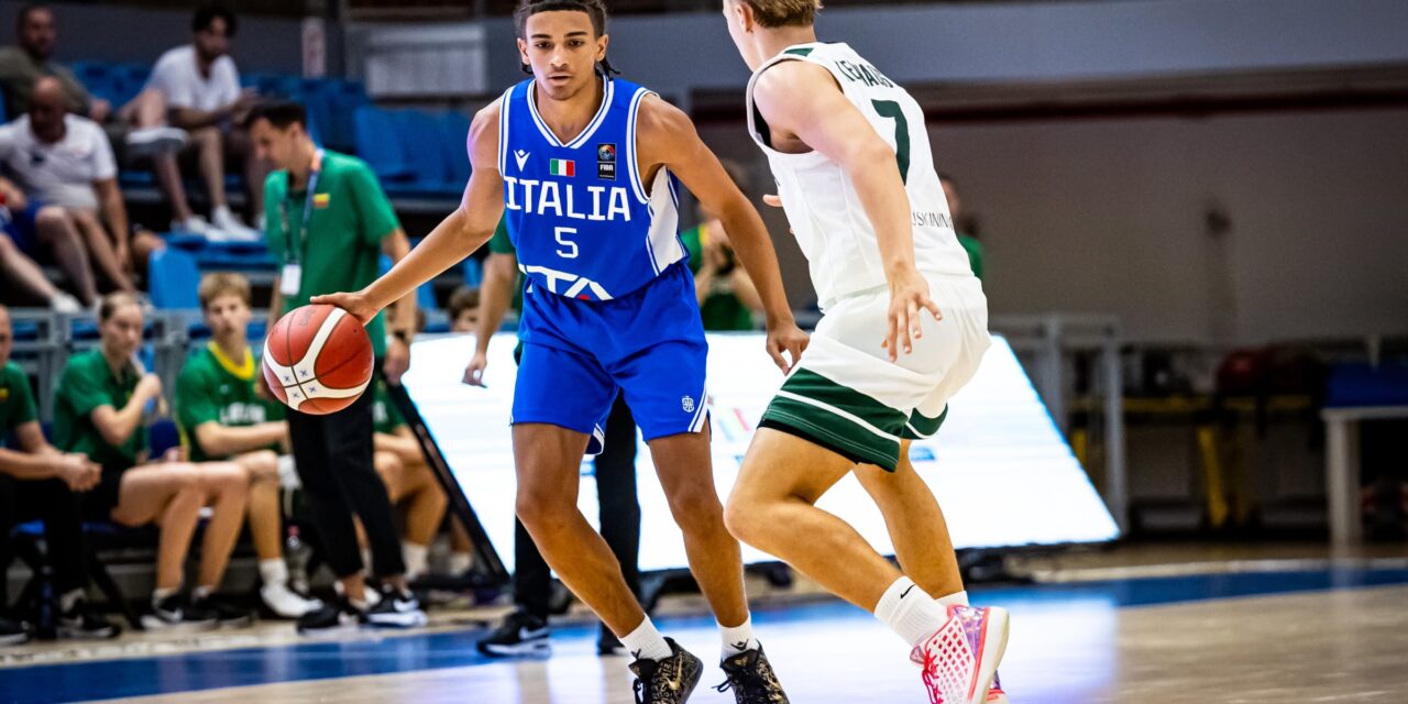 BM Azzurro – Europeo U16, non riesce l’impresa all’Italia: 80-72 per la Lituania – di Giovanni Bocciero