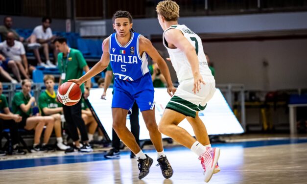 BM Azzurro – Europeo U16, non riesce l’impresa all’Italia: 80-72 per la Lituania – di Giovanni Bocciero