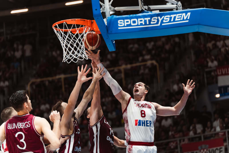 BM DA FIBA WC / QUALIFICAZIONI, GRUPPO K: LA CROAZIA A ZARA TIENE LA ROTTA E ASFALTA LA LETTONIA – DI MATTEO CAZZULANI