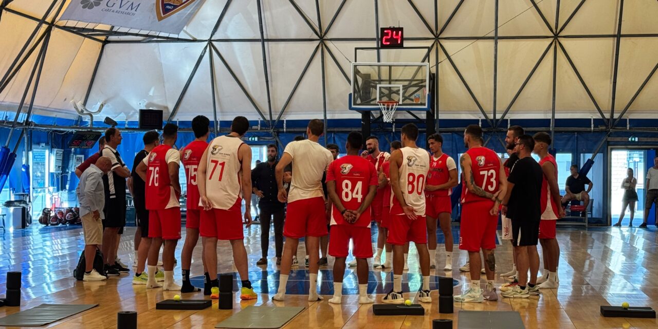 Cuore e sudore: la Virtus GVM Roma è tornata al lavoro