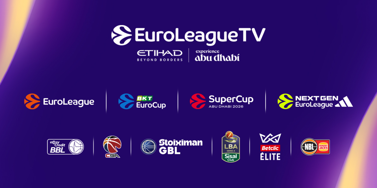 EuroLeague TV amplia la sua offerta: arrivano NBL, CBA, Betclic ELITE, BBL e GBL