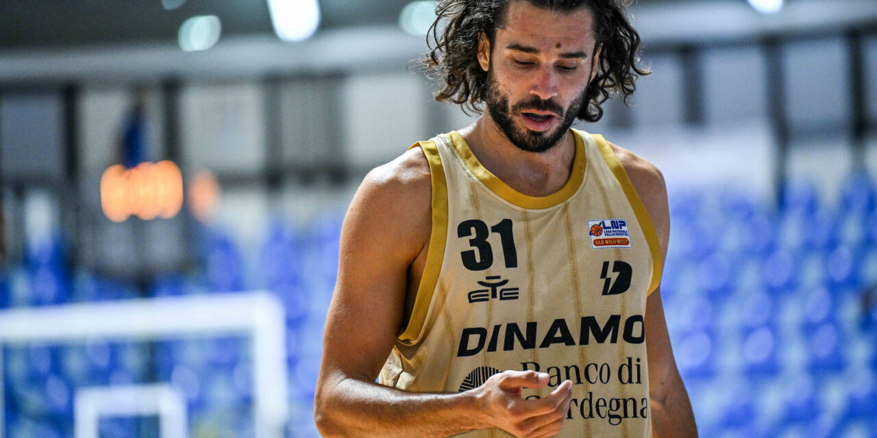 Dinamo Sassari, infortunio alla mano destra per Michele Vitali: iniziato il percorso riabilitativo
