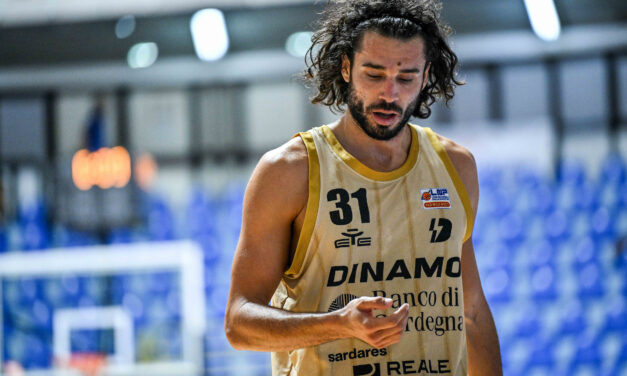 Dinamo Sassari, infortunio alla mano destra per Michele Vitali: iniziato il percorso riabilitativo