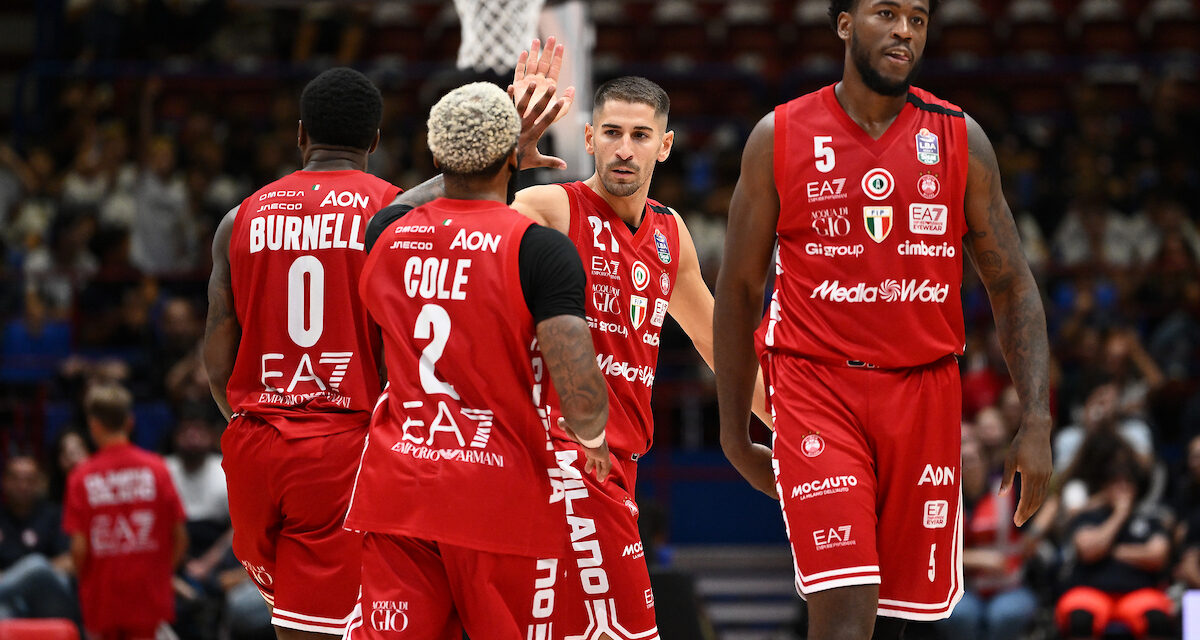 FOCUS BM/ IL MOMENTO DEL WEEKEND LBA: LA COMPATTEZZA DI MILANO SI VEDE DALLA PRIMA GIORNATA, RIMONTA DI SQUADRA PER BATTERE TRIESTE – DI ALESSIO APICELLA