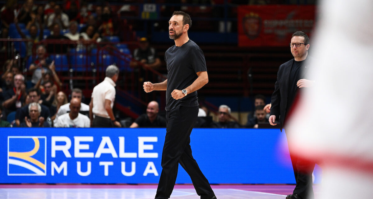 BM POST MATCH/ Milano, Poeta: “Abbiamo giocato la partita che volevamo giocare”. Treviso, Nicola: “Abbiamo subito la loro fisicità”