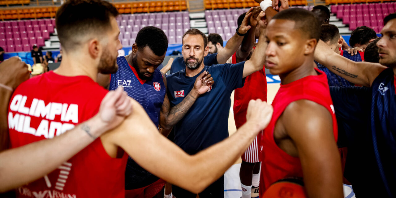 OLIMPIA MILANO, PRIMO VERO TEST A CRETA: VENERDÌ LA SFIDA CONTRO LA STELLA ROSSA