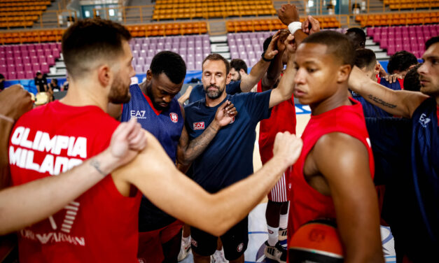 OLIMPIA MILANO, PRIMO VERO TEST A CRETA: VENERDÌ LA SFIDA CONTRO LA STELLA ROSSA
