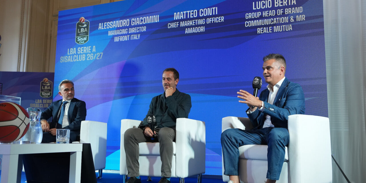LBA, I PARTNER DELLA SERIE A: BERTEA, CONTI E GIACOMINI TRA VALORE, CONTENUTI E CRESCITA DEL MOVIMENTO