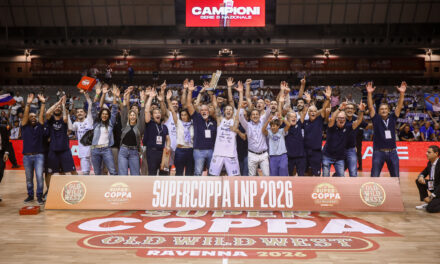 SUPERCOPPA LNP 2026 SERIE B | LA PIELLE LIVORNO È CAMPIONE: HERONS MONTECATINI KO 76-68, LEONZIO MVP – DI FLAVIO TARBU’