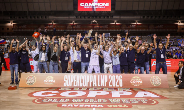 SUPERCOPPA LNP 2026 SERIE B | LA PIELLE LIVORNO È CAMPIONE: HERONS MONTECATINI KO 76-68, LEONZIO MVP – DI FLAVIO TARBU’