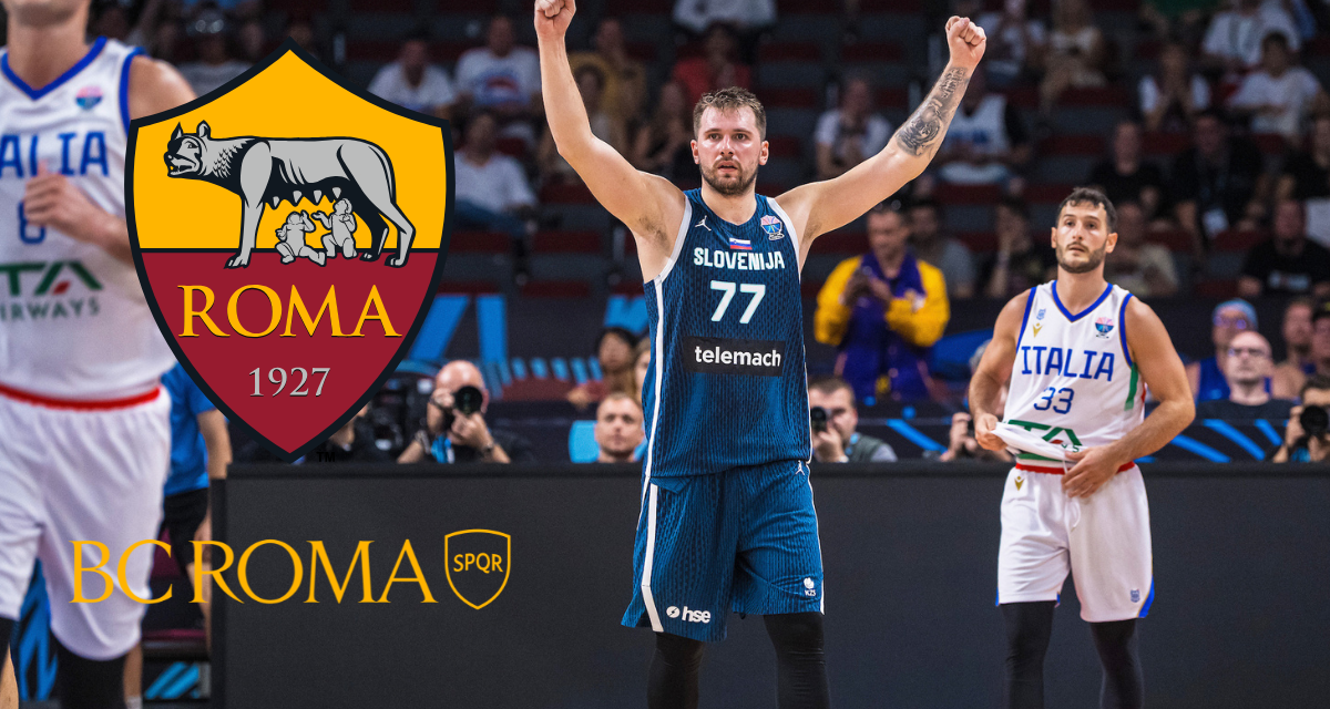 BC Roma, possibile partnership con l’AS Roma: Luka Doncic atteso all’Olimpico per Roma-Inter