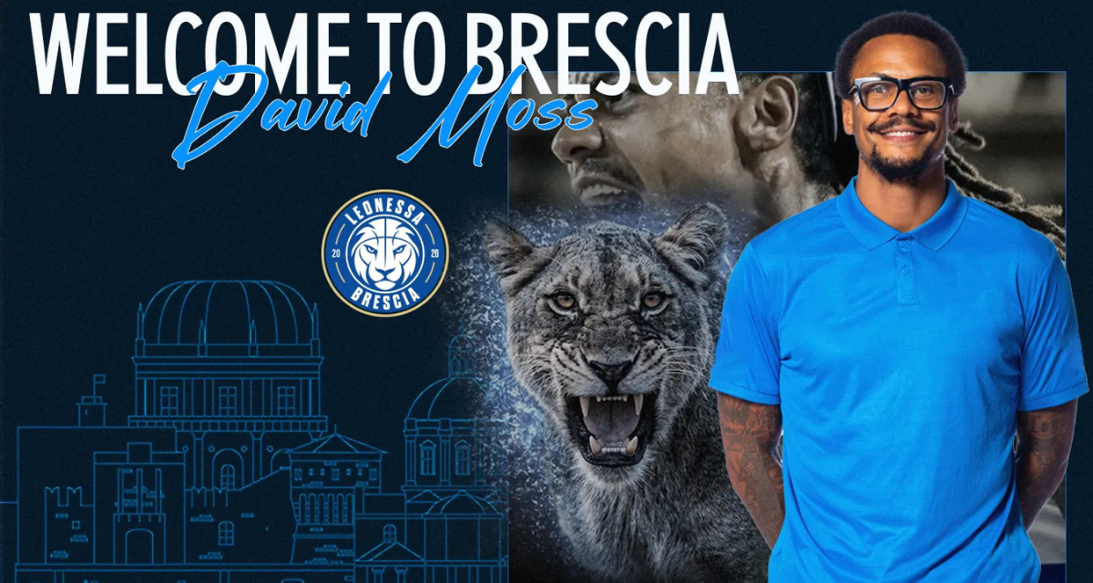 A2A Leonessa Brescia, David Moss entra nello staff tecnico di coach Calvani come assistente allenatore