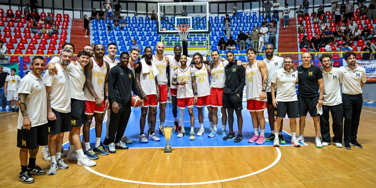 BM PRESEASON | City of Cagliari, la Maxima Roma reagisce e batte l’ASVEL: 84-78 e terzo posto