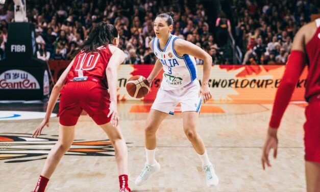 BM AZZURRO/ FIBA WBC – AZZURRE, VALE COME UNA VITTORIA. GLI USA E GLI ARBITRI  BATTONO L’ ITALIA – DI MARCO PINTI