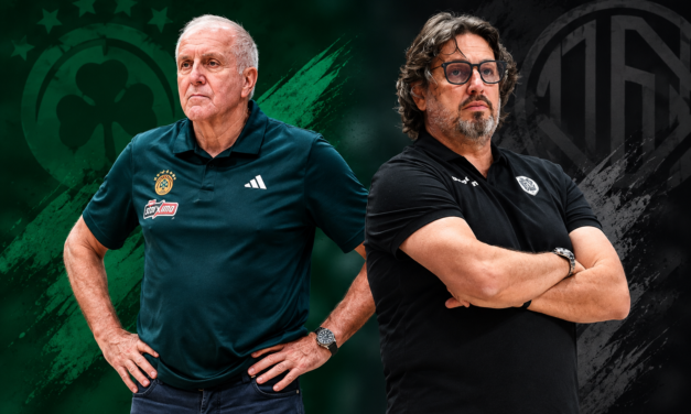 BM PRESEASON / PANATHINAIKOS CONTRO PAOK: CHE FINALE! ŽELJKO OBRADOVIĆ SUPERA ANDREA TRINCHIERI IN VOLATA – DI MATTEO CAZZULANI