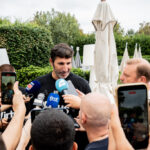 Virtus, la presentazione di coach Mumbrù: “Costruita una squadra con idee chiare, per rendere orgogliosi i nostri tifosi”