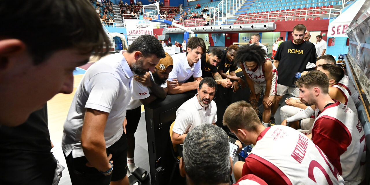 BC Roma, buona la prima: battuta la Sebastiani Rieti 85-64