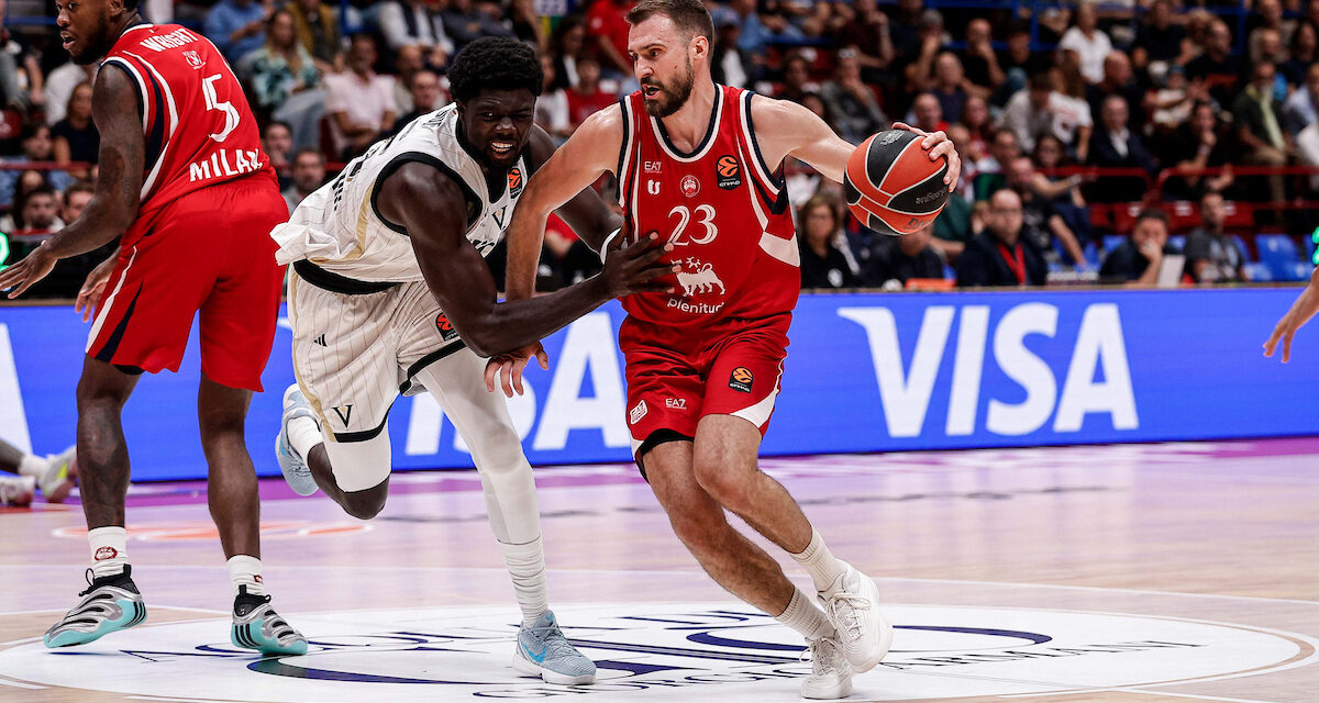 BM DA EUROLEAGUE / LE PAGELLE DI MILANO-VIRTUS: HALL E GUDURIC INDICANO LA VIA, PER LE VU NERE IL MIGLIORE È DIARRA – di RICCARDO PIRRO’