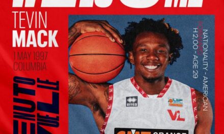 La VL Pesaro chiude il roster con l’arrivo di Tevin Mack
