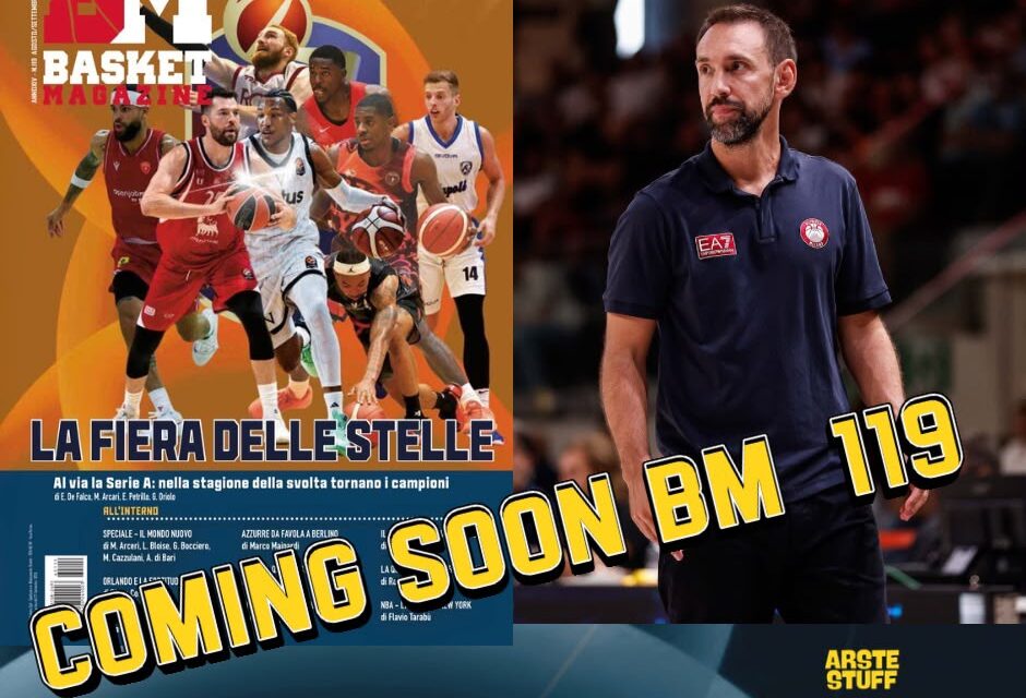 BM 119 COMING SOON, A BREVE DISPONIBILE IN EDICOLA IL NUOVO NUMERO DELLA RIVISTA. IN COPERTINA I NUOVI PROTAGONISTI DEL CAMPIONATO.