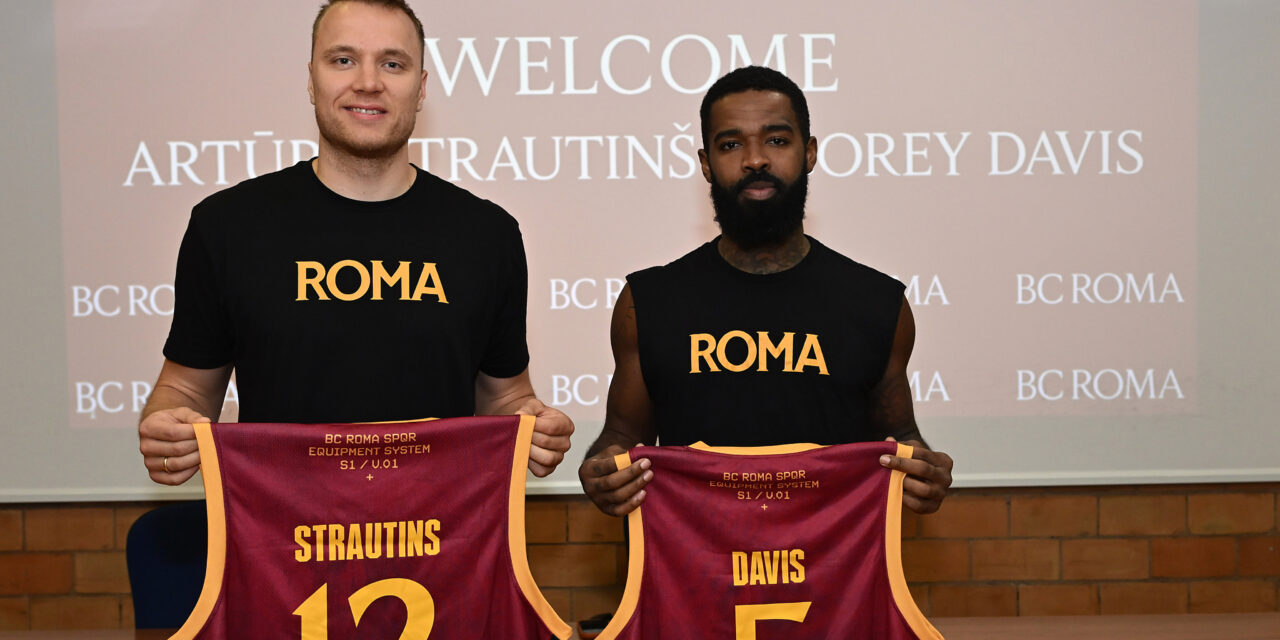 BC Roma, Arturs Strautins “Voglio aiutare la squadra sia dentro che fuori dal campo”. Presentato anche Corey Davis: “Questa rappresenta una grande opportunità per me” – di Valerio Laurenti