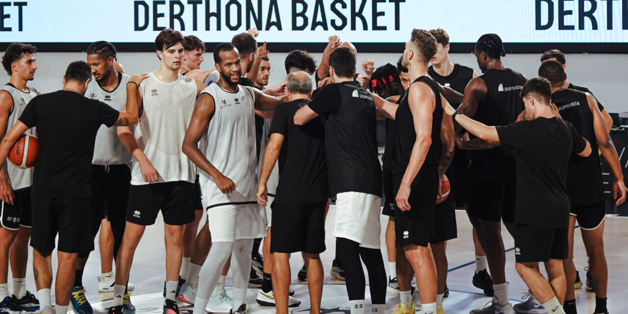 L’abbraccio del Derthona alla “sua” Liguria: domani l’amichevole ad Alassio con gli Sharks Antibes