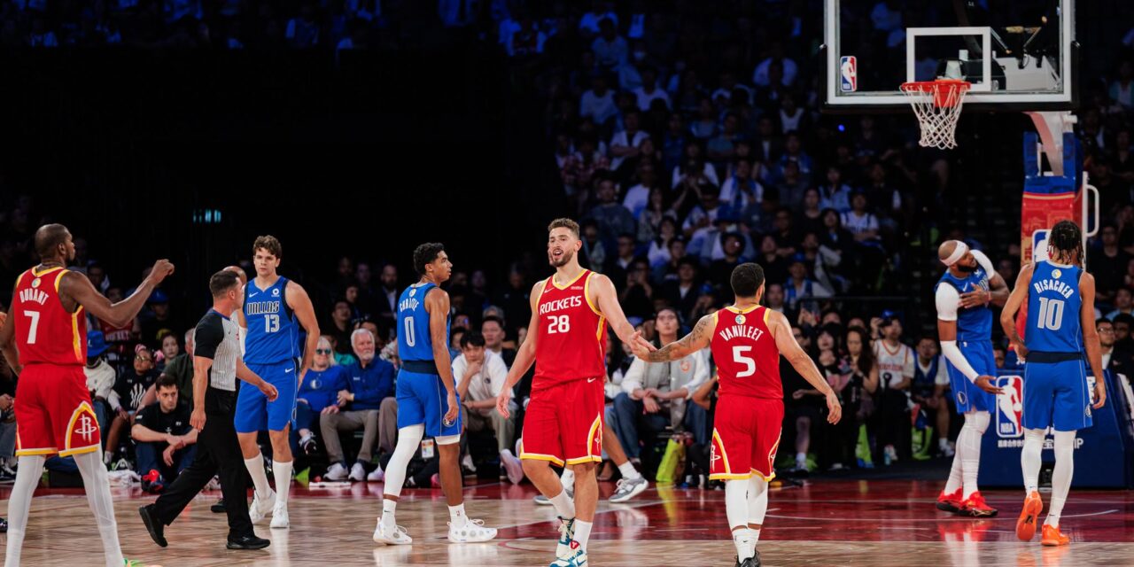 BM NBA TIME – Şengün da tripla doppia, Houston domina Dallas a Macao. Torna VanVleet, Adam Silver apre all’EuroLeague. Il racconto degli NBA China Games – Di Flavio Tarabù