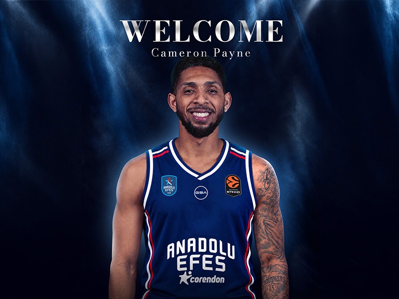 BM MERCATO | ANADOLU EFES, FIRMATO CAMERON PAYNE FINO AL 2027 DOPO L’INFORTUNIO DI MIKE JAME