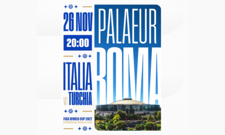 BM AZZURRO | L’ITALBASKET RITORNA A ROMA: IL 26 NOVEMBRE AL PALAEUR CONTRO LA TURCHIA DOPO 19 ANNI