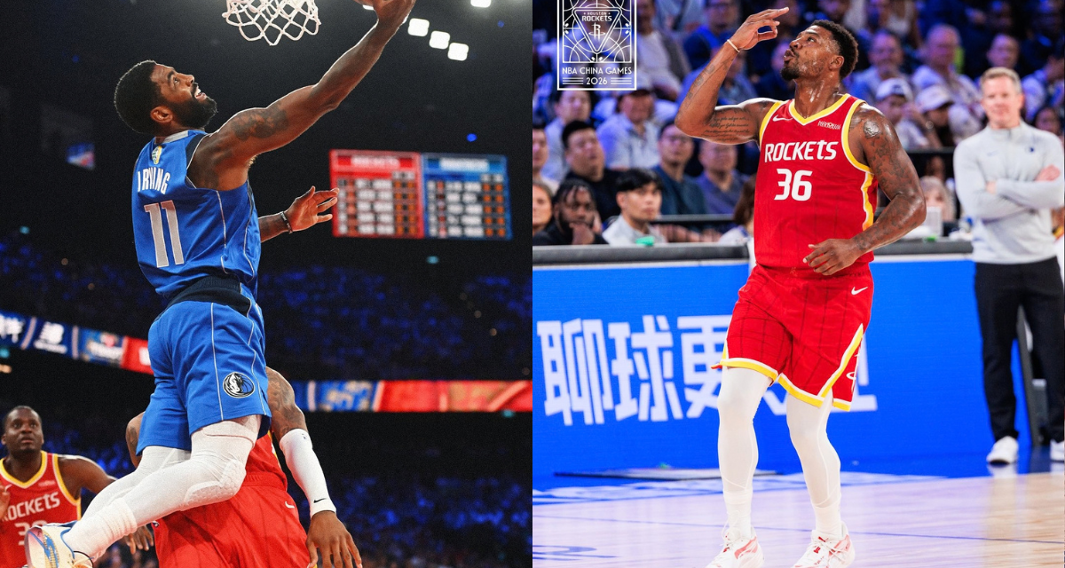 BM NBA TIME | Kyrie Irving torna e trascina Dallas: Mavericks battono Houston 132-115 e si prendono la rivincita a Macao. Il racconto degli NBA China Games – Di Flavio Tarabù