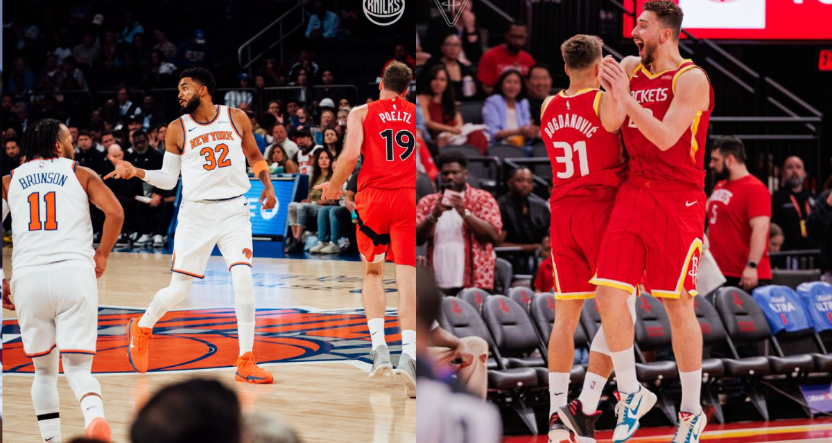 BM NBA TIME | TOWNS SFIORA LA TRIPLA DOPPIA, I KNICKS SUPERANO TORONTO NEL FINALE. HOUSTON TRAVOLGE OKC, BRILLA BOGDANOVIĆ. IL RIASSUNTO DELLA NOTTE DI PRESEASON – Di Flavio Tarabù