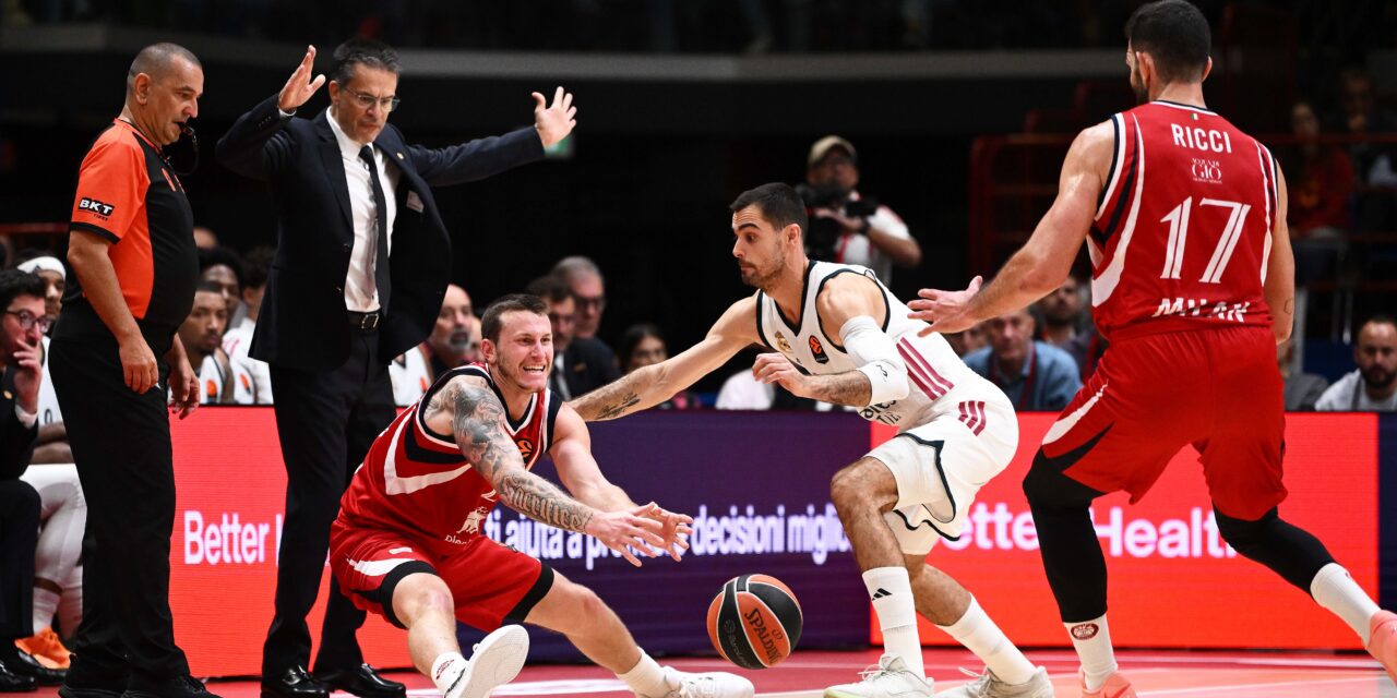 BM EUROLEAGUE TIME / UN ALTRO KO PER L’OLIMPIA MILANO. AL FORUM PASSA IL REAL MADRID 89-98 – DI EDOARDO TAMBA