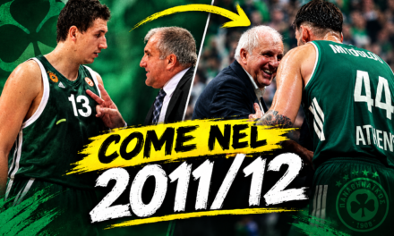 FOCUS BM / PANATHINAIKOS: ŽELJKO OBRADOVIĆ IN EUROLEGA INIZIA COME HA LASCIATO – DI MATTEO CAZZULANI