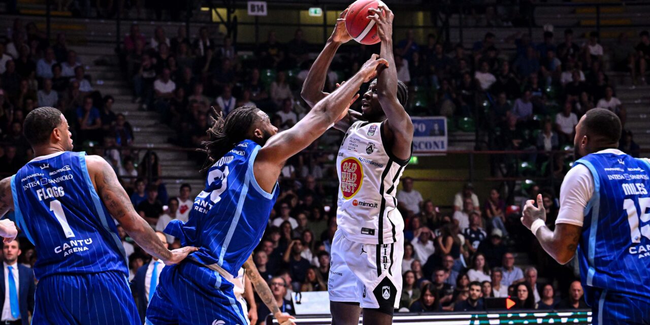 BM LBA TIME/ L’APU Udine sbanca il PalaDesio all’ultima azione dei supplementari e vince 85-84 al PalaDesio contro Acqua San Bernardo Cantù – Di Martino Cavigioli