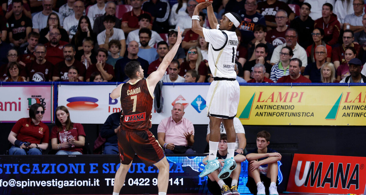 BM GAMEDAY LBA / LE PAGELLE DI VENEZIA-VIRTUS: FRAZIER TRASCINA LA VIRTUS, PARKS TRADISCE NEL FINALE – di RICCARDO PIRRO’