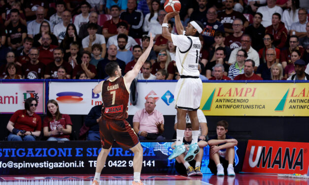 BM GAMEDAY LBA / LE PAGELLE DI VENEZIA-VIRTUS: FRAZIER TRASCINA LA VIRTUS, PARKS TRADISCE NEL FINALE – di RICCARDO PIRRO’