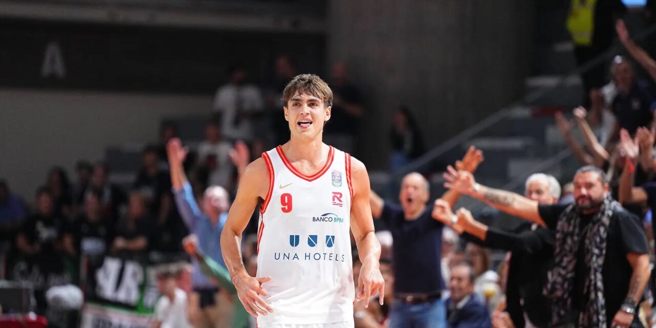 FOCUS BM/ BIG MAN LBA: VISCONTI TRASCINA REGGIO EMILIA DALLA PANCHINA – DI ALVISE BALDAN
