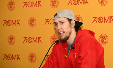 BC ROMA, PRESENTATO KELLY OLYNYK: “AMO L’ITALIA E L’EUROPA, QUESTO ERA IL MOMENTO PERFETTO PER VENIRE A GIOCARE QUI.” – di Matteo Piepoli
